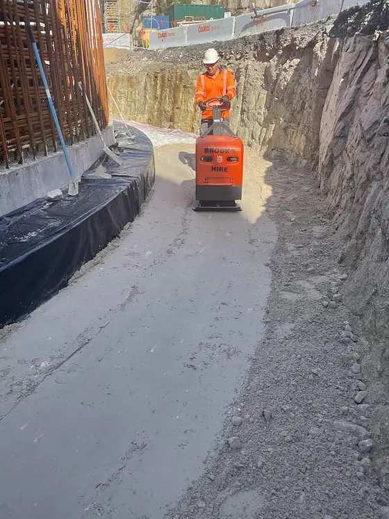 Earthworks at North Head