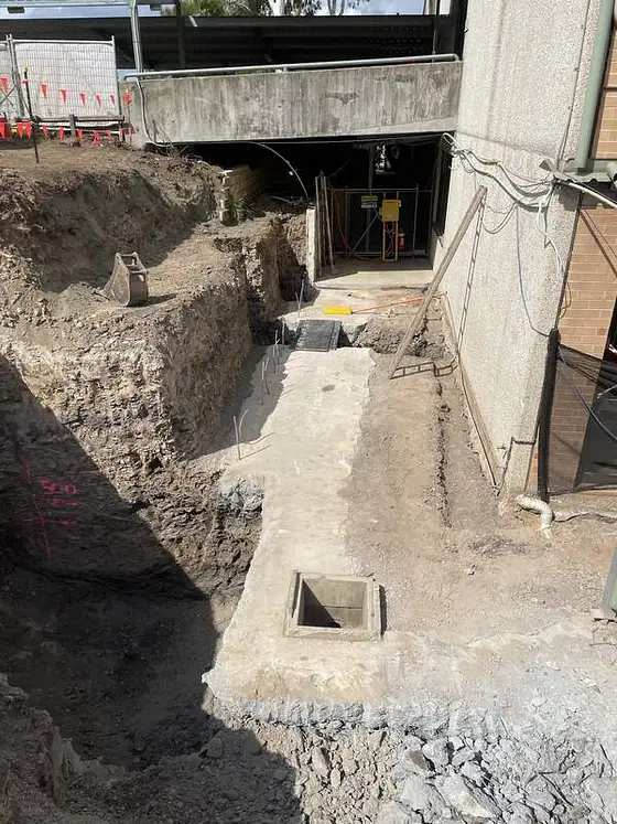 Detail excavation at Varroville